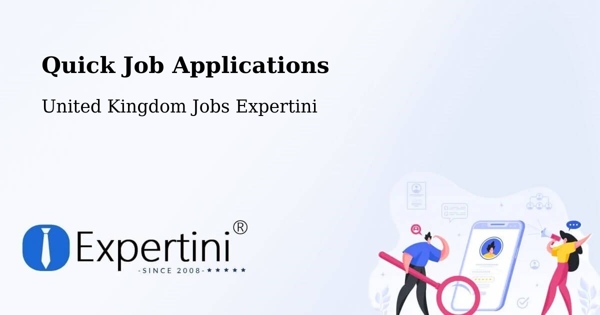 Quick Apply Feature – Fleckney - United Kingdom Jobs Expertini